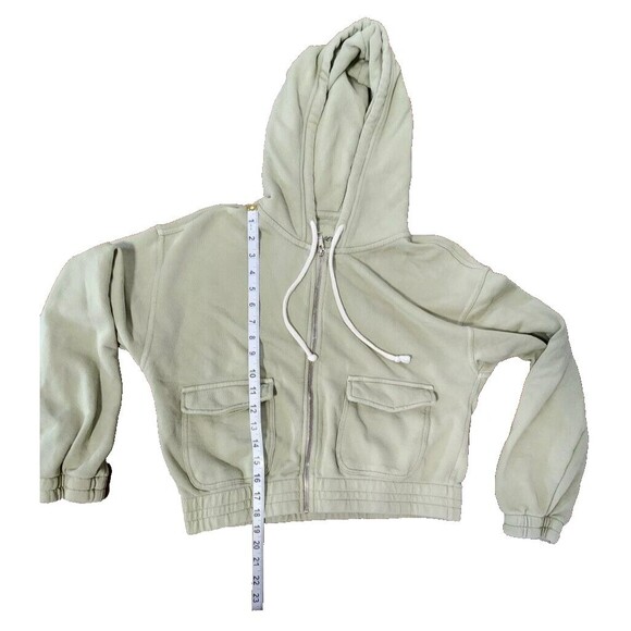 Aerie Cropped Zip Up Hoodie size SP EUC - Picture 7 of 7